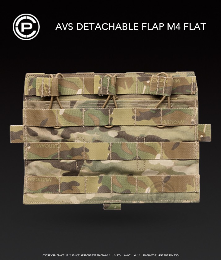 AVS™ Detachable Flap, M4 Flat