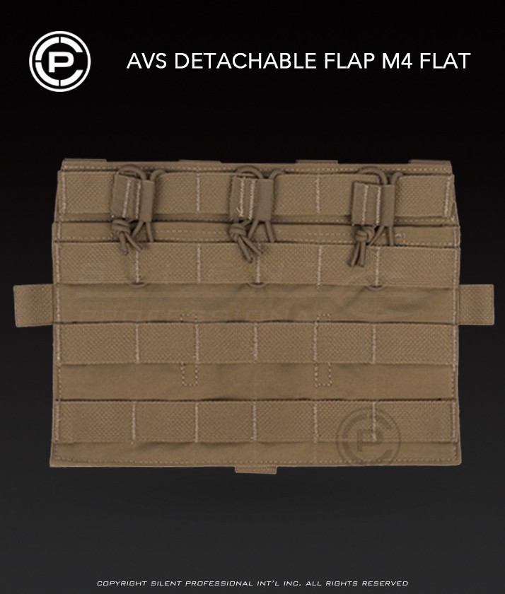 AVS™ Detachable Flap, M4 Flat